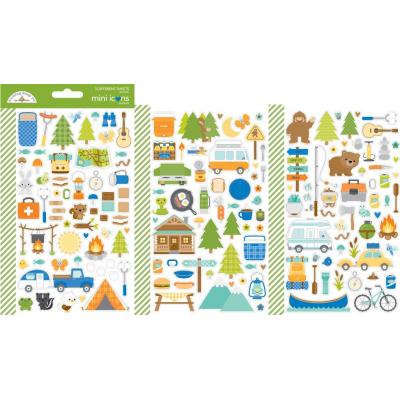 Doodlebug Great Outdoors Stickers - Mini Icons Stickers